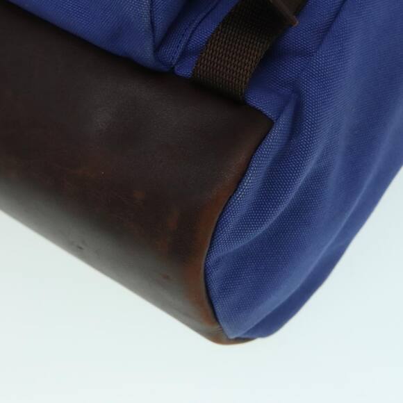 PRADA Backpack Canvas Blue - Picture 16 of 16